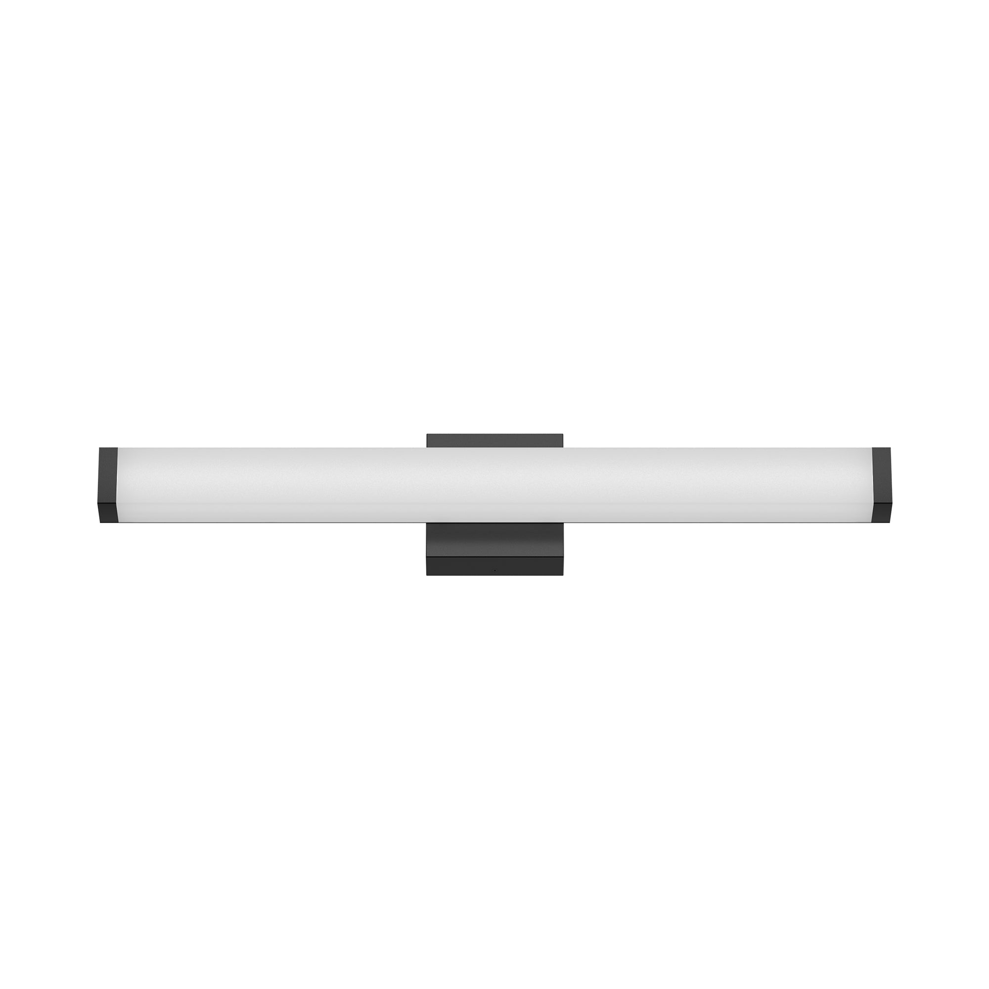 Bathroom Vanity Light Black - 25 Inch Modern Vanity Lights For Bathroom - 14W LED Bath Lights Over Mirror Cool White Light 6000K