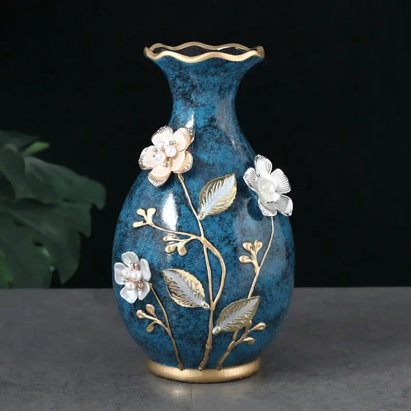 3D Ceramic Vase for Dried Flowers