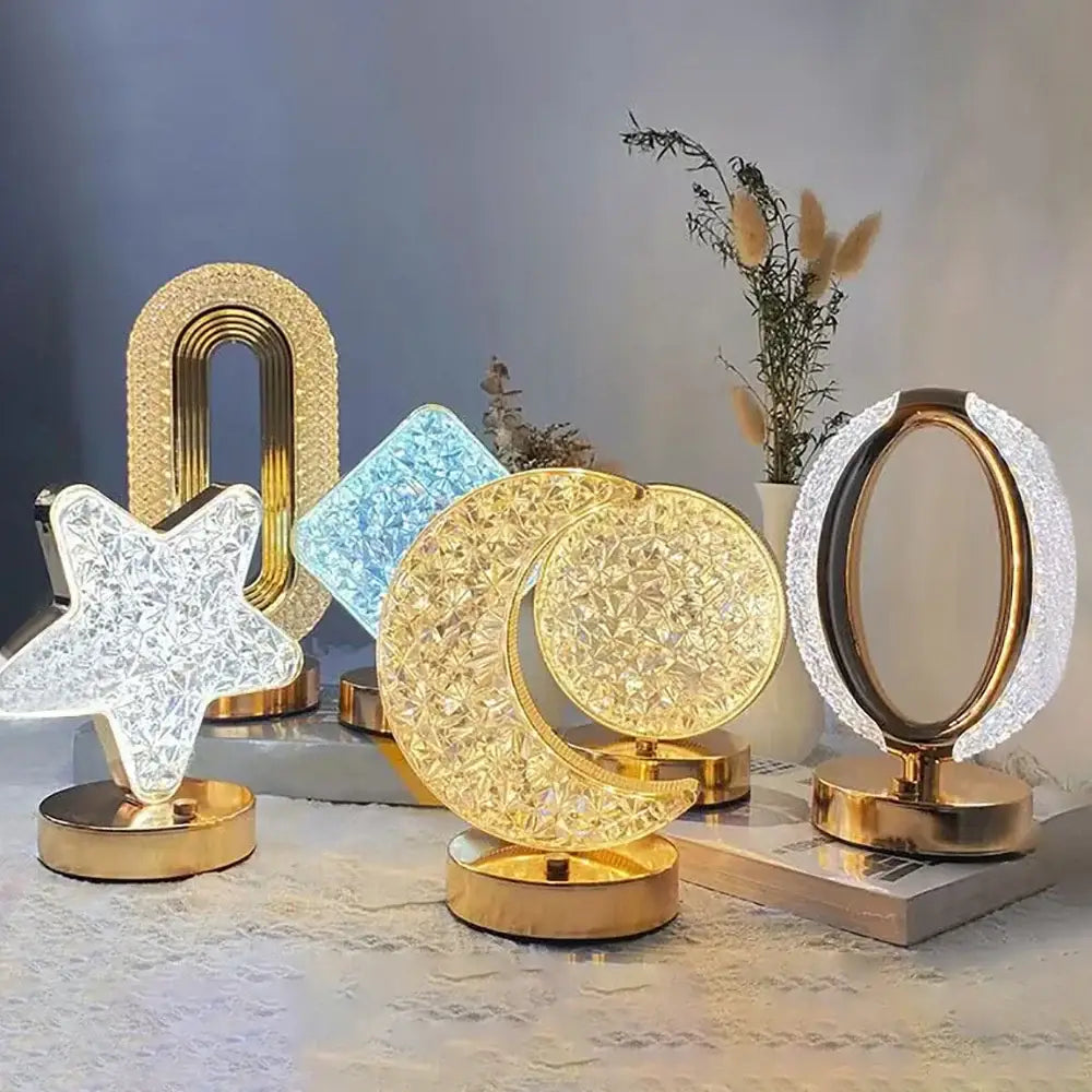 3D Moon Light USB Bedside Lamp