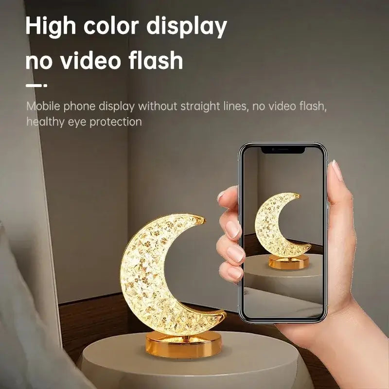 3D Moon Light USB Bedside Lamp