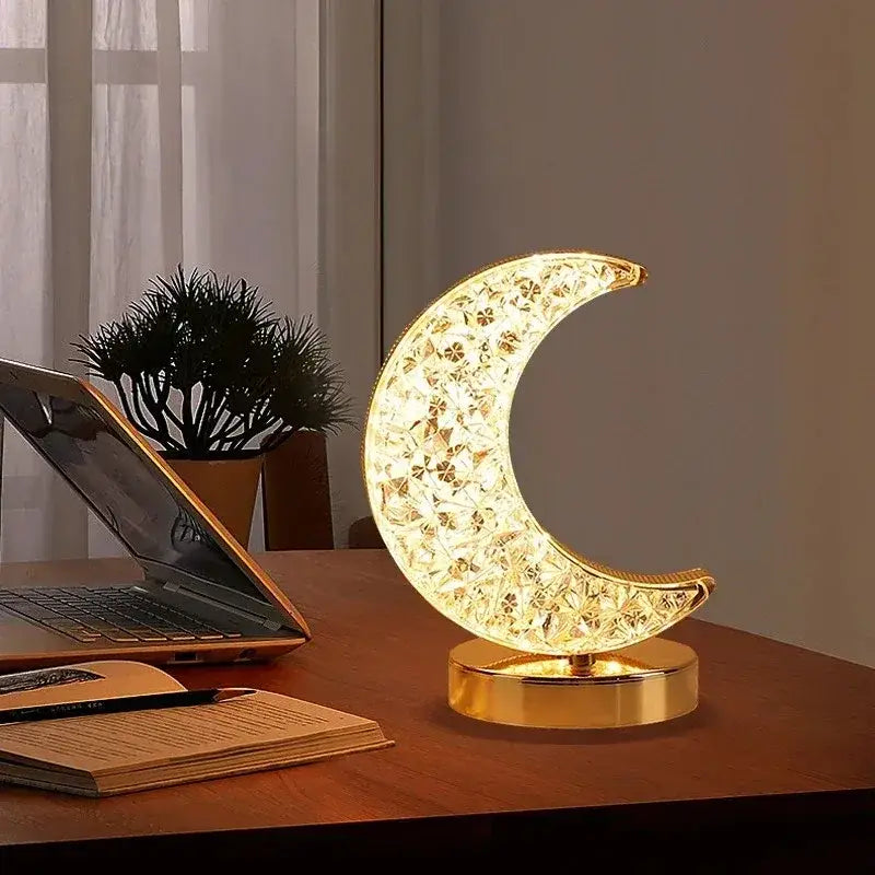 3D Moon Light USB Bedside Lamp