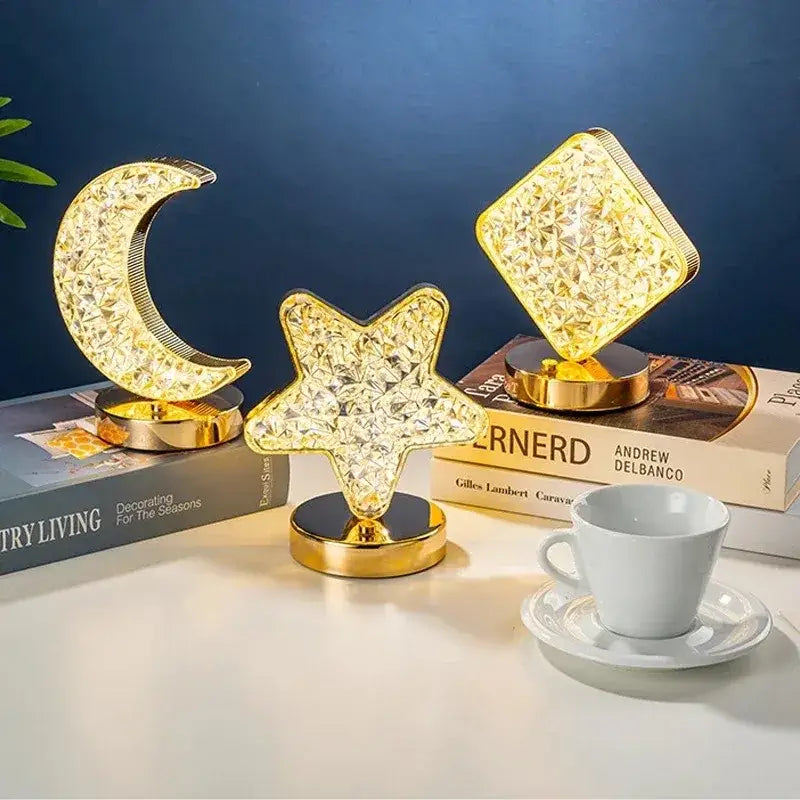 3D Moon Light USB Bedside Lamp