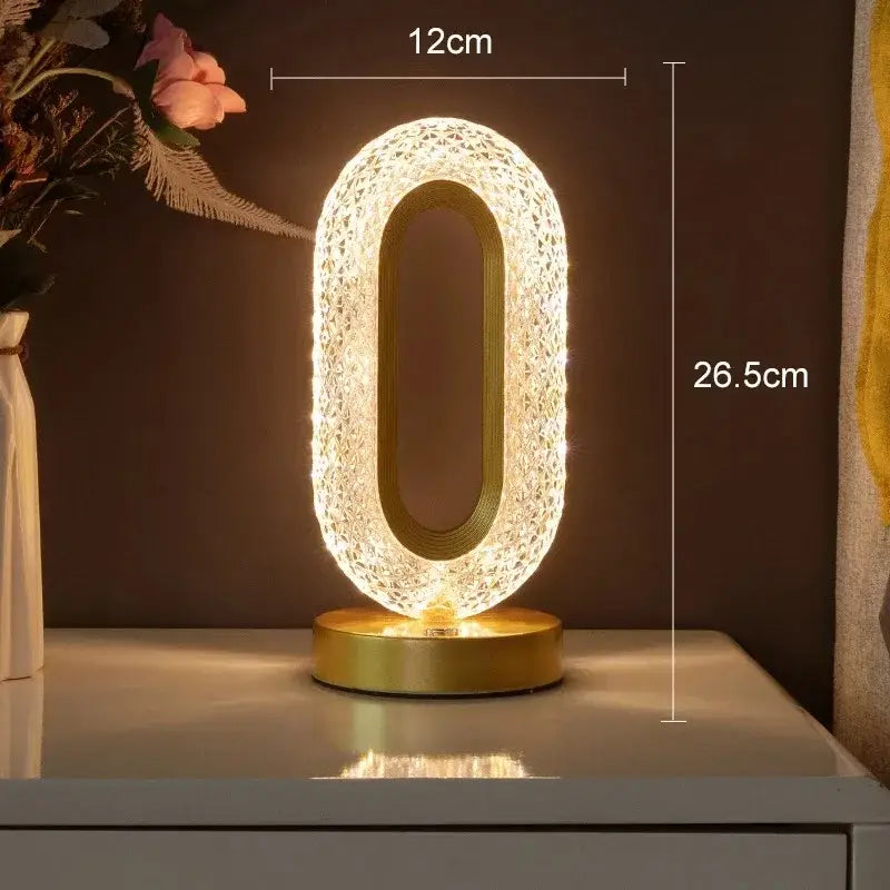 3D Moon Light USB Bedside Lamp
