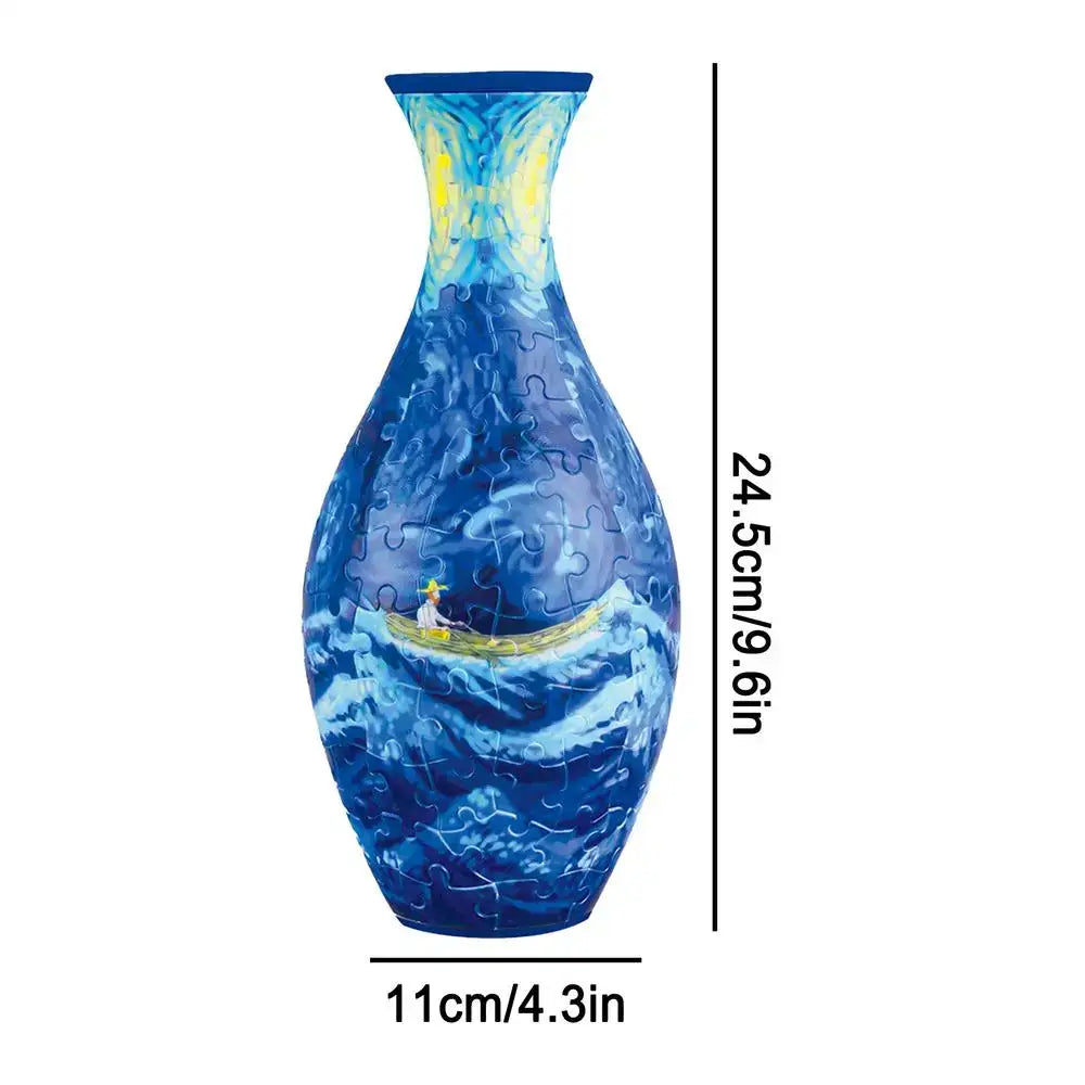 3D Puzzle Vase Building Set