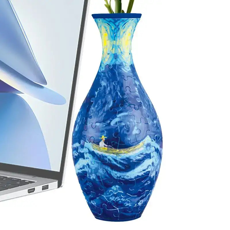 3D Puzzle Vase Building Set
