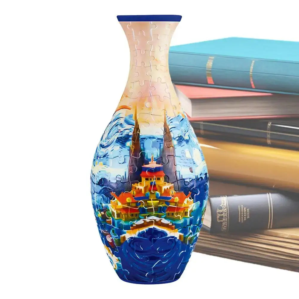 3D Puzzle Vase Building Set