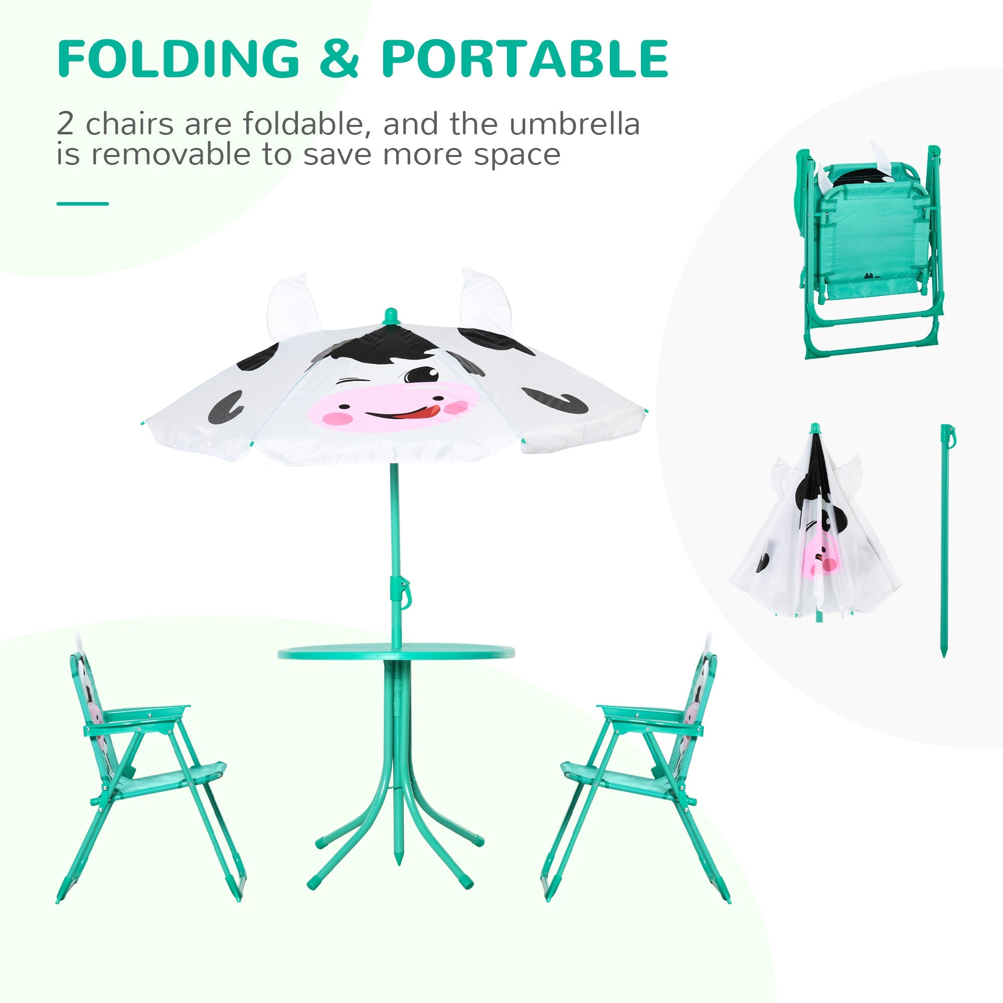 Kids Table and Chair Set