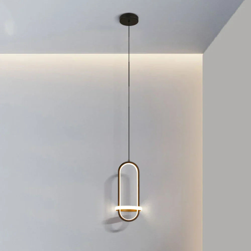 DecorBites™ ثريا معلقة بإضاءة LED لغرفة النوم وغرفة المعيشة - تصميم عصري بسيط