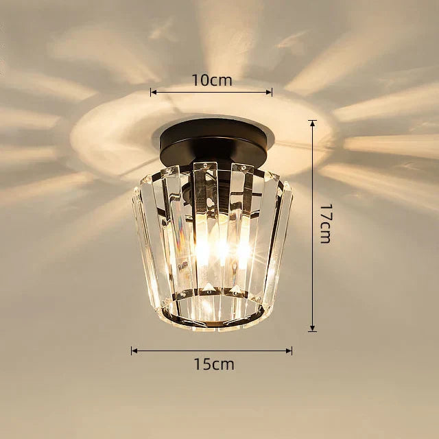 DecorBites™ Suspension en cristal K9 Plafonnier LED Lustre nordique pour salon