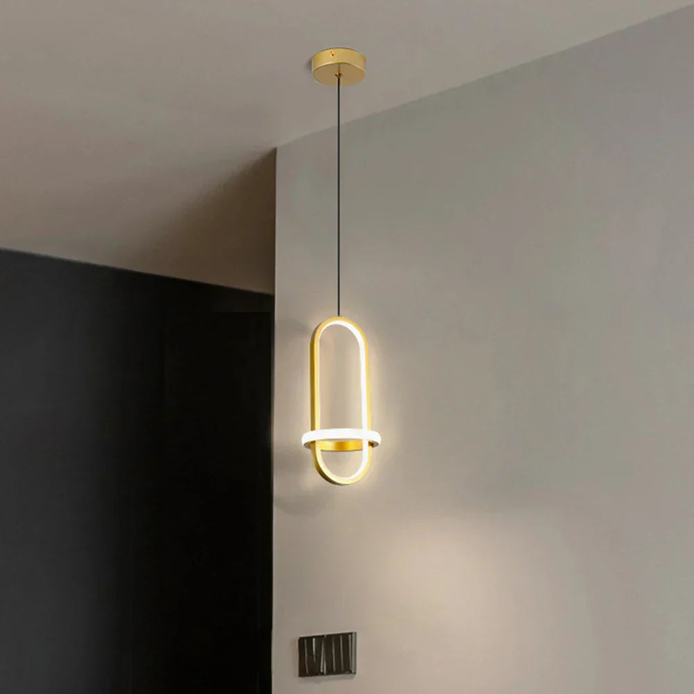 DecorBites™ ثريا معلقة بإضاءة LED لغرفة النوم وغرفة المعيشة - تصميم عصري بسيط