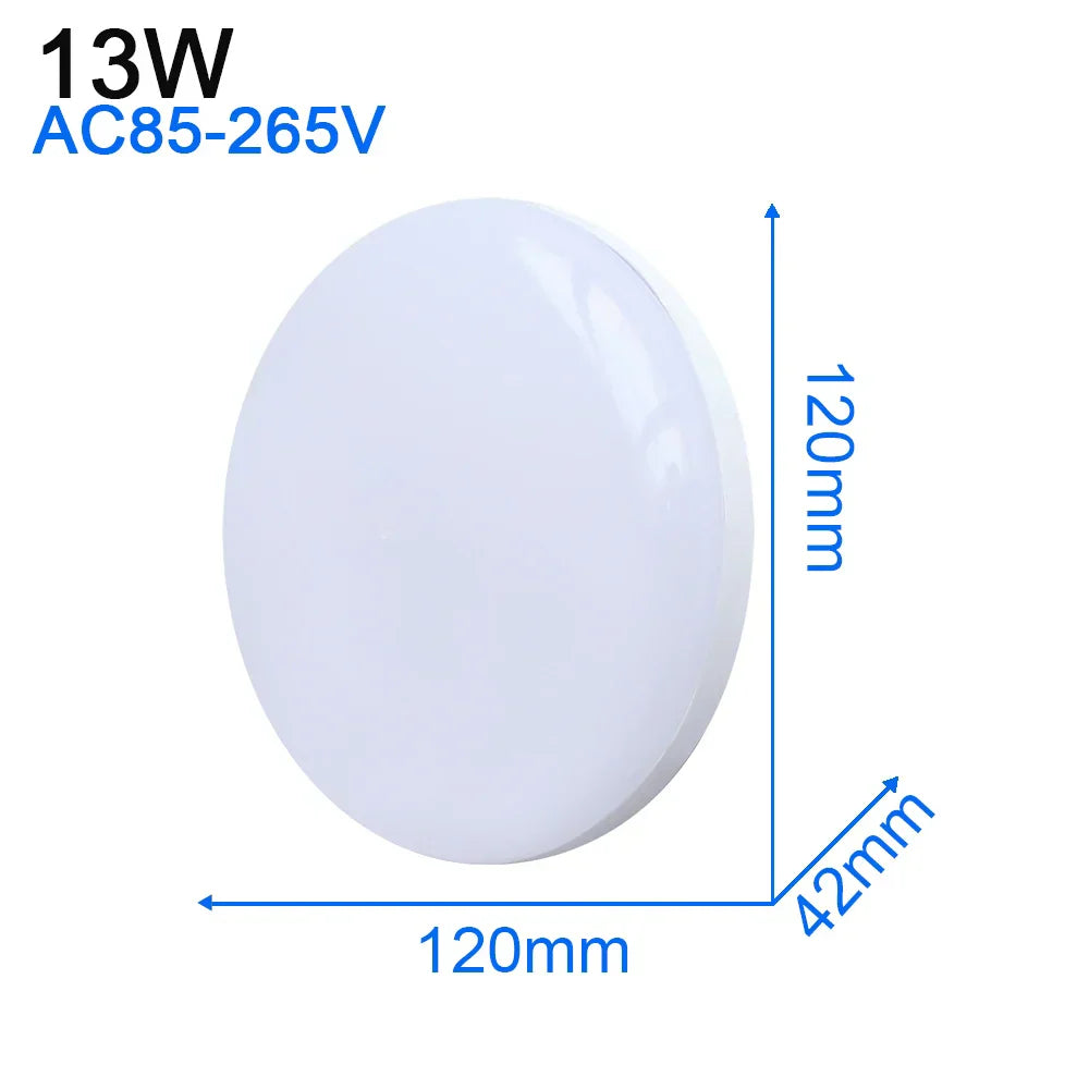 DecorBites™ LED Ceiling Light: Modern Ultra-thin Panel, 6-48W, Surface Mounted for Living Room