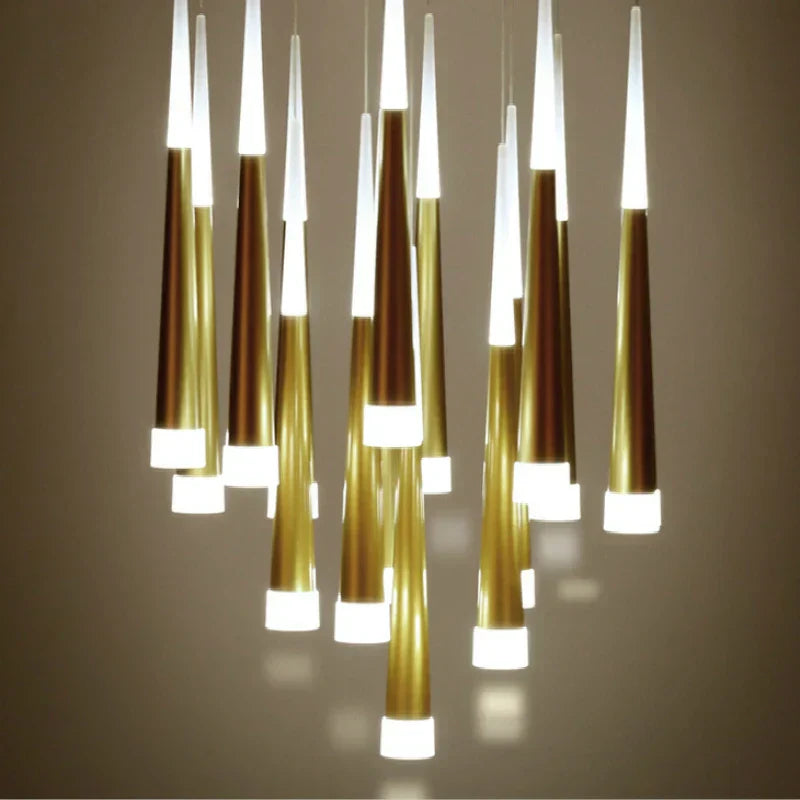 مصابيح تعليق ليد أكريليك DecorBites™ لديكور المنزل الاسكندنافي الحديث