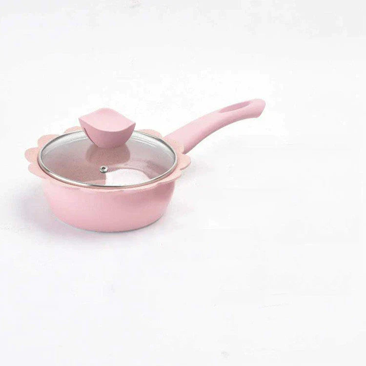 DecorBites™ 16cm Non-Stick Baby Food Pot with Maifan Stone Coating