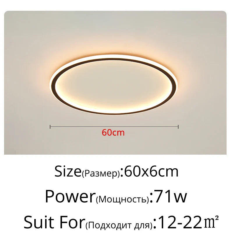 DecorBites™ Dimmable LED Ceiling Chandelier for Living Bedroom Study Room Lighting