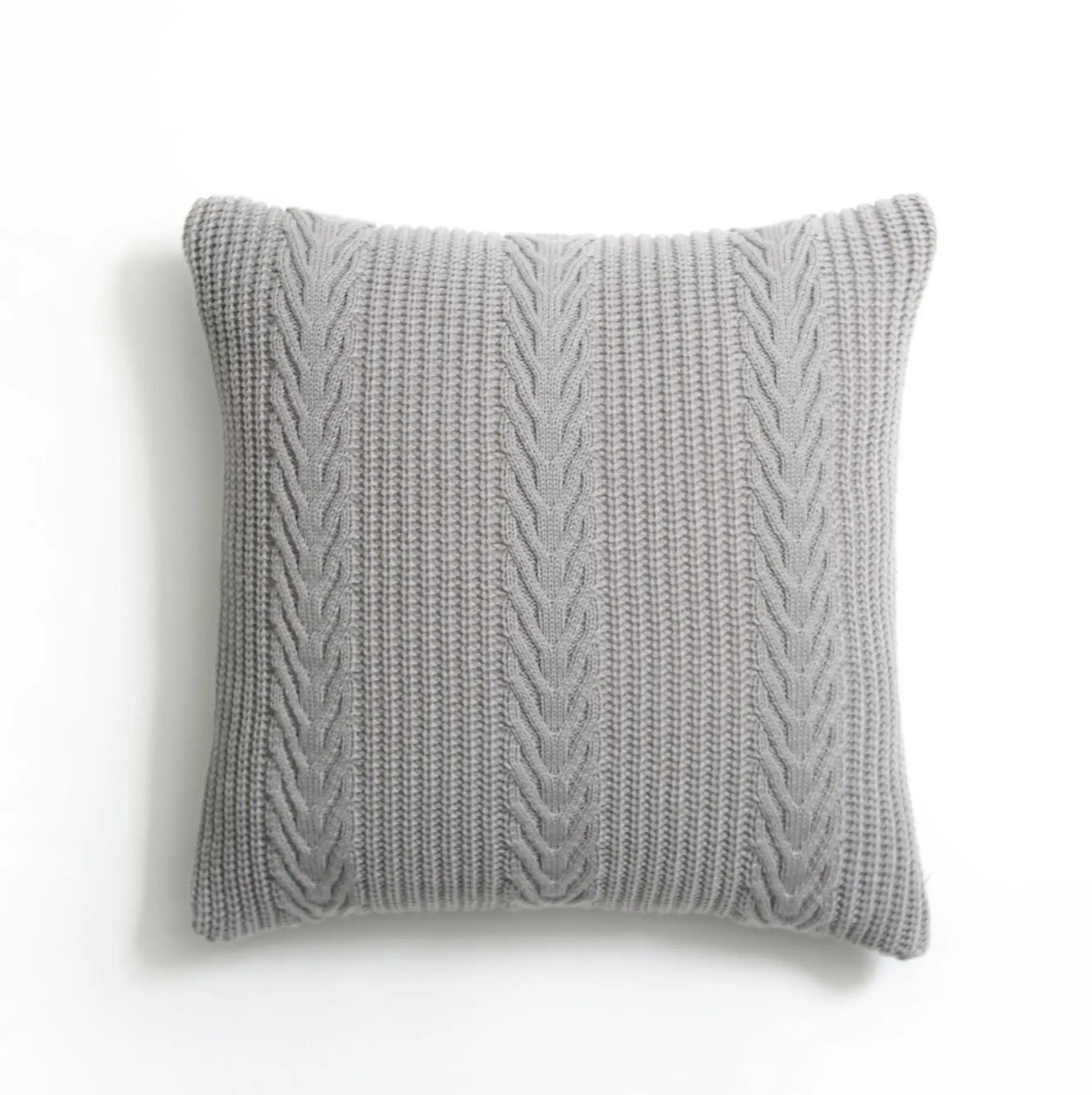 DecorBites™ Housse de Coussin en Tricot Losange : Housse de Coussin Décorative Super Douce pour la Maison
