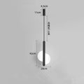 Nordic Minimalist Metal Bedside Pendant Light