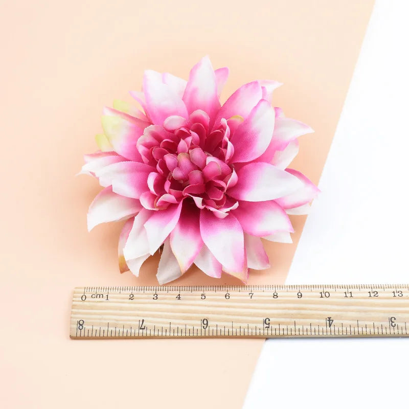 DecorBites™ 100pcs Silk Gerbera Flowers for Christmas, Wedding, DIY, Scrapbooking, Gifts