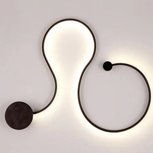 مصابيح حائط LED من DecorBites™ من الألومنيوم لديكور إضاءة المنزل