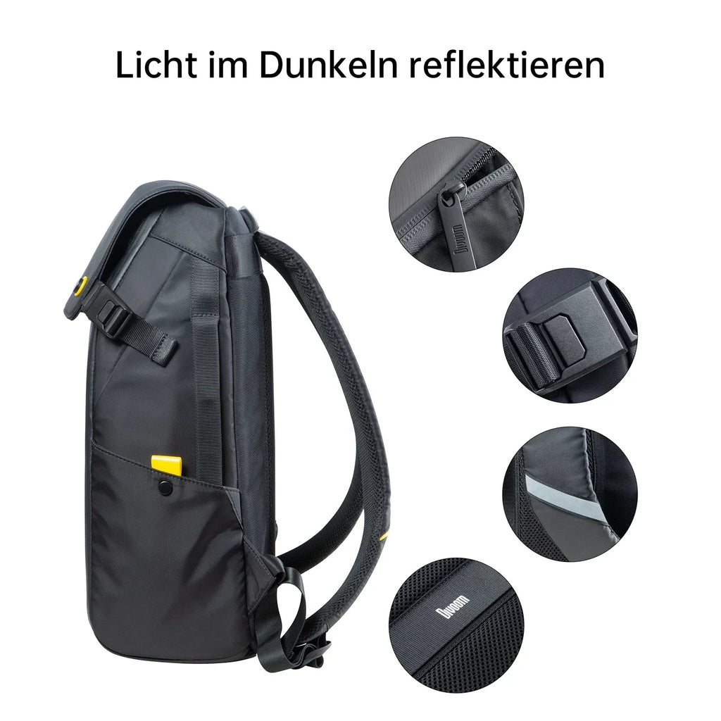 DecorBites™ 15" Waterproof RGB LED Screen School Backpack with Laptop Compartment