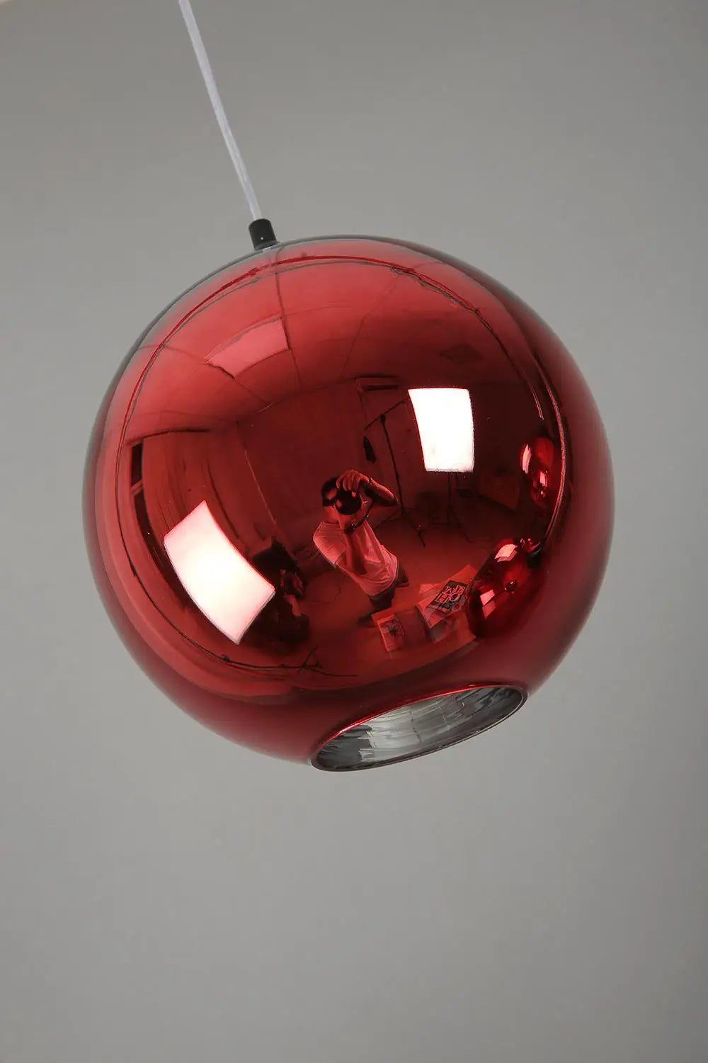 DecorBites™ Golden Ball Glass Pendant Light LED Kitchen Living Room Cafe Hanglamp