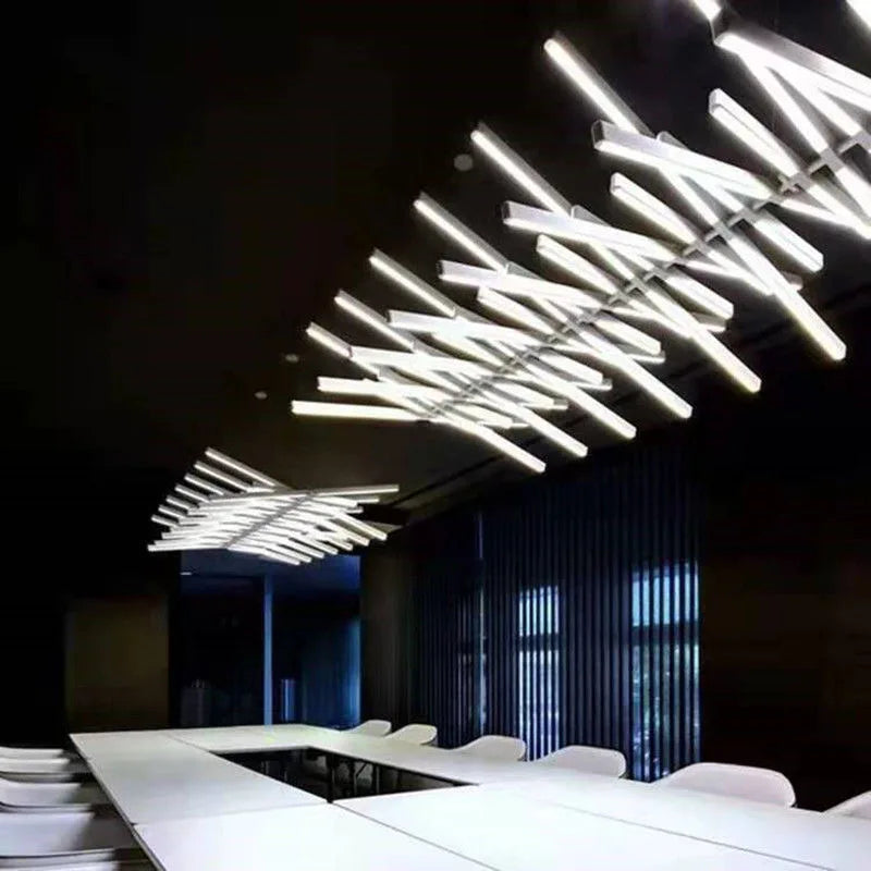 ثريا DecorBites™ LED: إضاءة معلقة فنية عصرية لغرفة المعيشة وغرفة الطعام والمكتب والبار