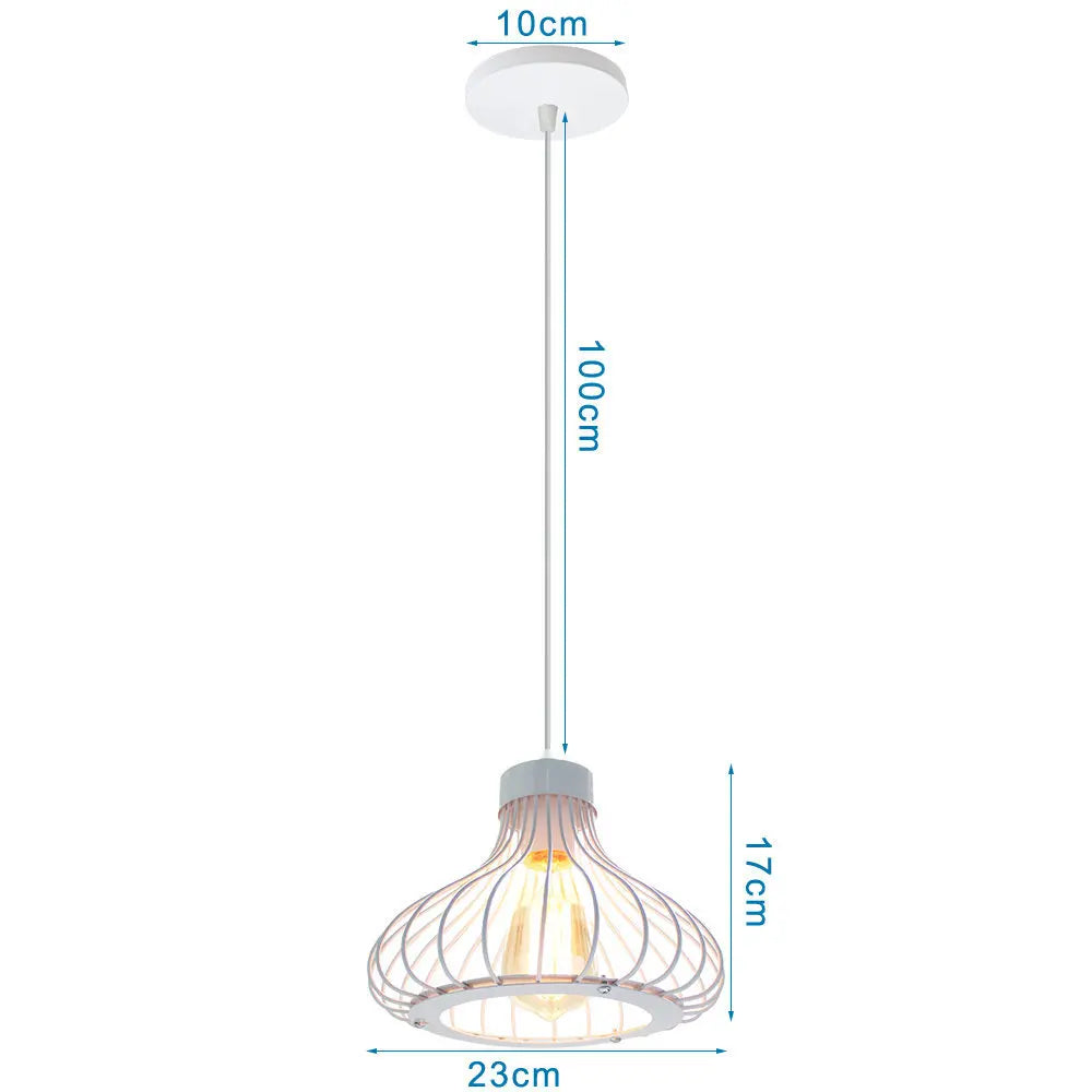 مصابيح معلقة صناعية من DecorBites™: مصابيح LED عصرية معلقة لديكور المنزل وغرفة المعيشة والمطبخ