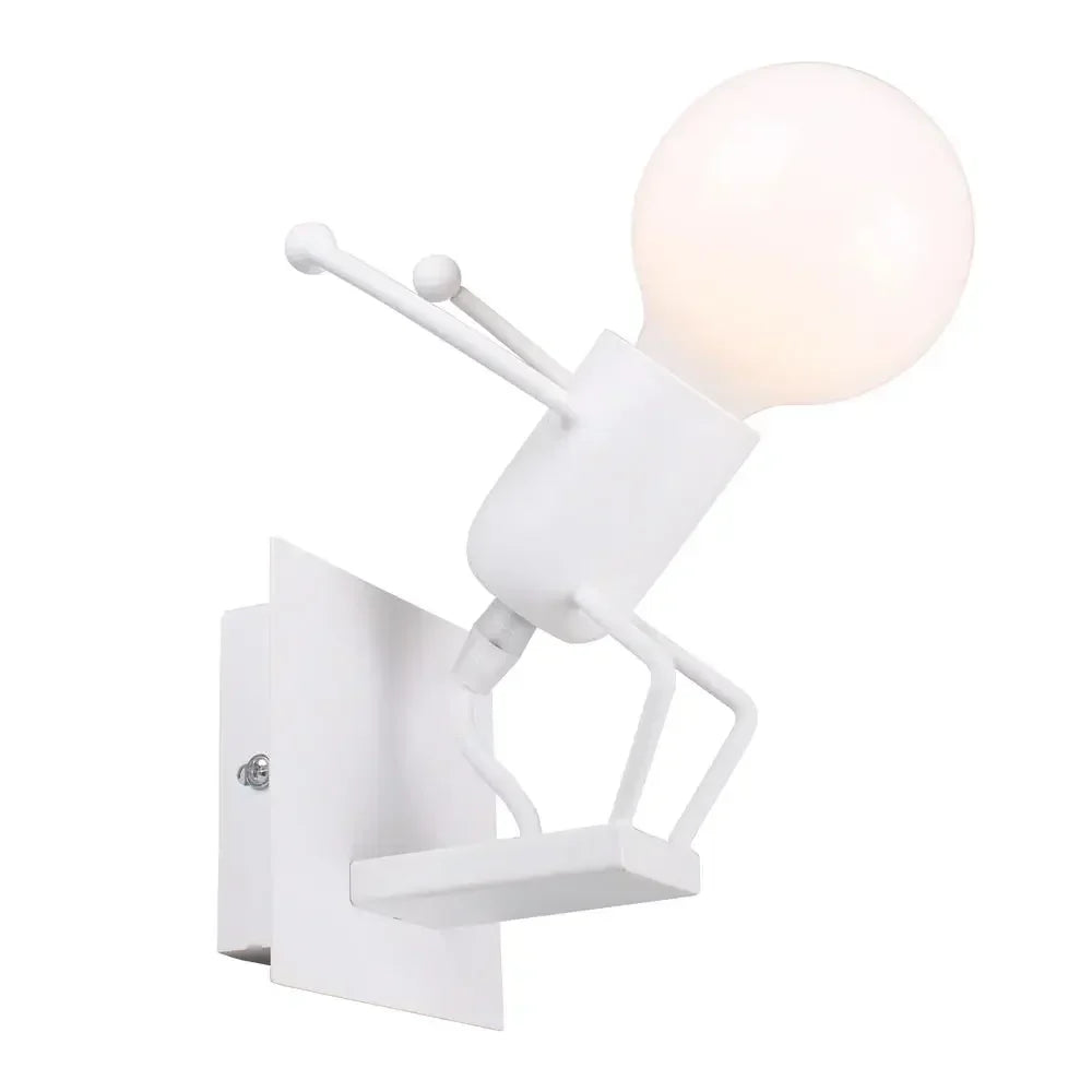 DecorBites™ Creative LED Wall Light Indoor Wall Sconce Modern Art Decor Iron E27