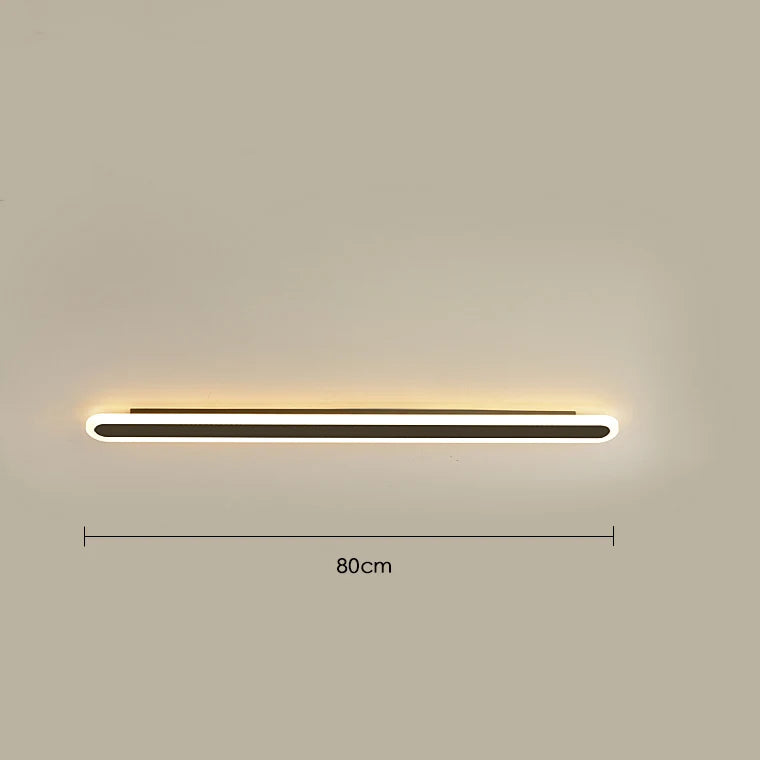 مصباح حائط LED خطي من DecorBites™ لغرفة النوم والشرفة وغرفة المعيشة وديكور عصري