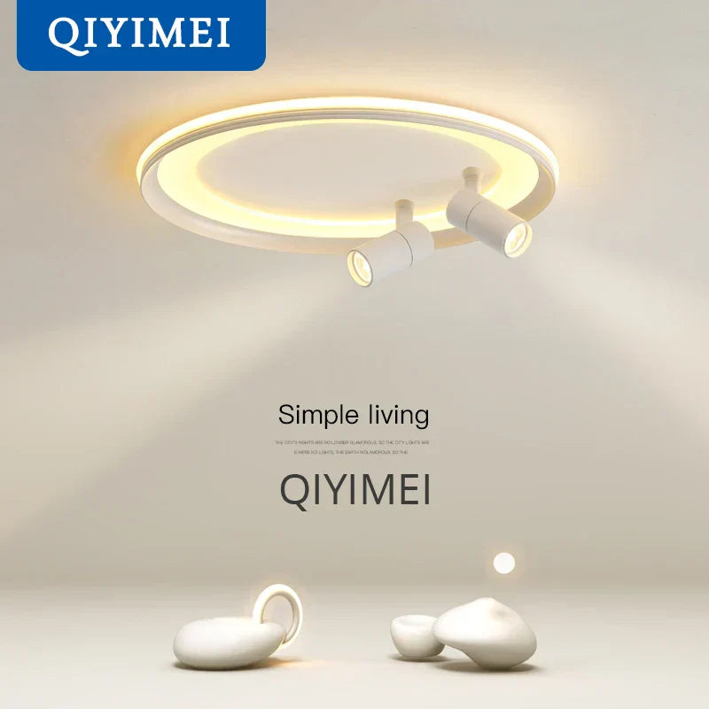 ثريا LED من DecorBites™: إضاءة داخلية عصرية لغرفة النوم وغرفة المعيشة والمطبخ وصالة العرض