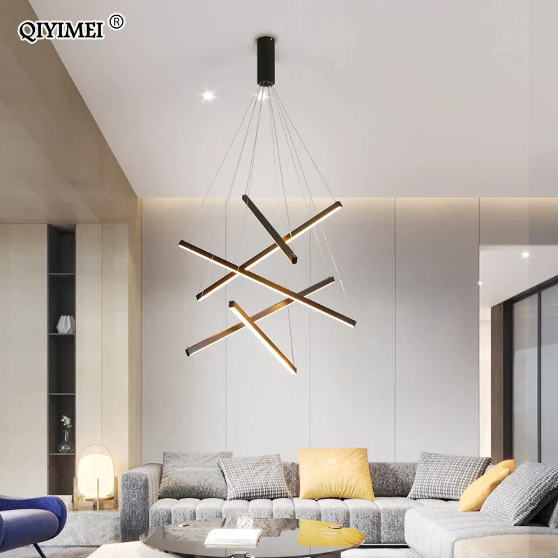 ثريات DecorBites™ LED لمدخل السلم وغرفة المعيشة وغرفة الطعام، تركيبات إضاءة داخلية