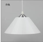 Modern PVC Dome Pendant Light With Iron Accents