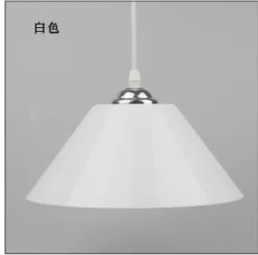 Modern PVC Dome Pendant Light With Iron Accents