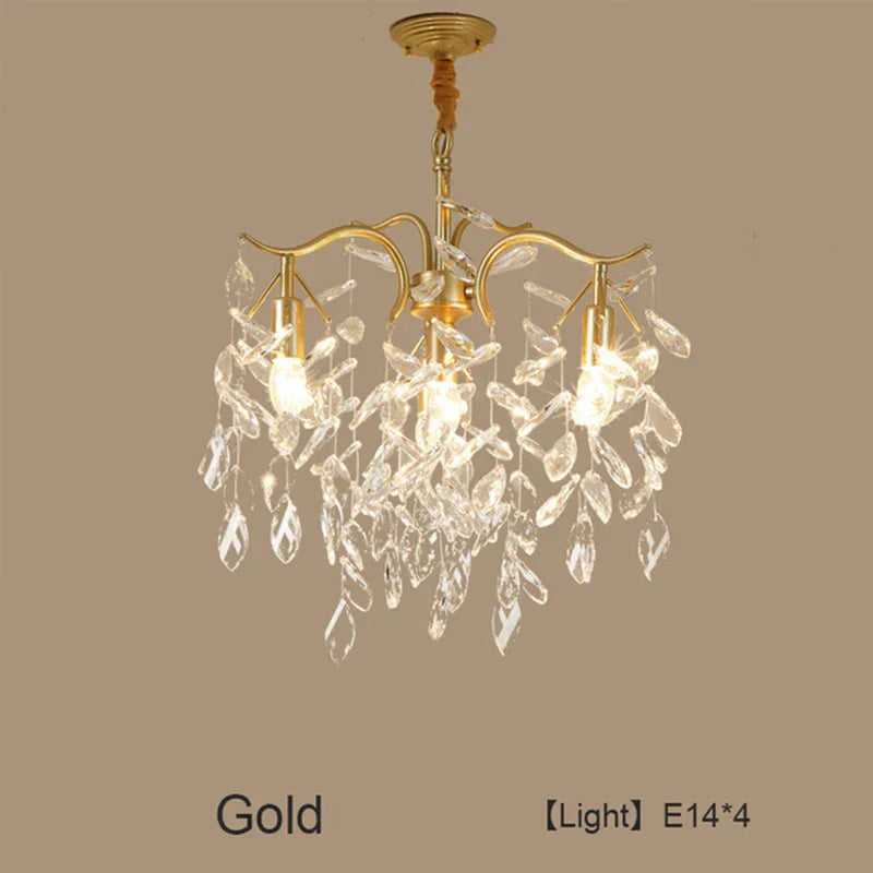 ثريا كريستال LED من DecorBites™: إضاءة داخلية فاخرة للمنزل والمطبخ وغرفة المعيشة