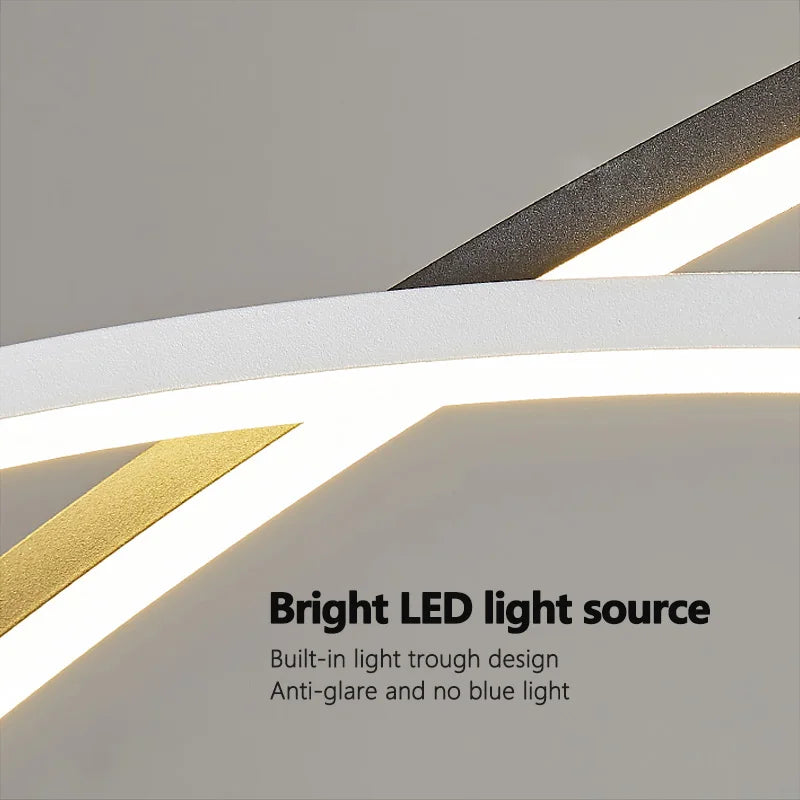 ثريا LED من DecorBites™: إضاءة عصرية، إبداعية، بسيطة لغرفة الطعام، غرفة المعيشة و طاولة البار