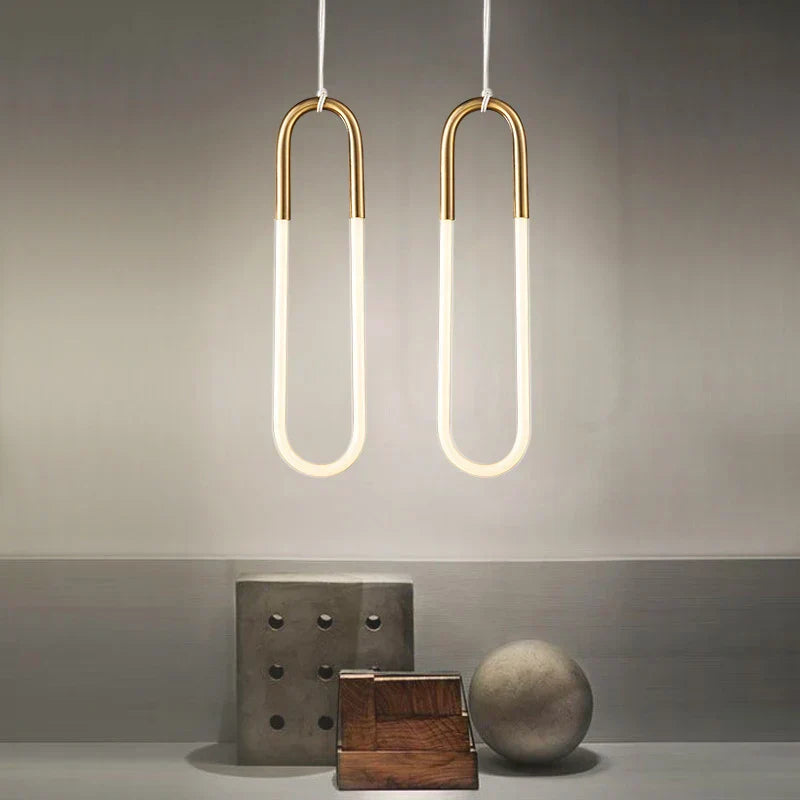 DecorBites™ Gold Pendant Lights Energy Saving for Living Room Hanglamp