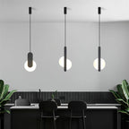 Nordic Minimalist Metal Bedside Pendant Light