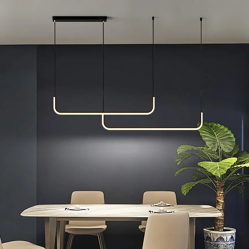 DecorBites™ Lustre de Plafond LED Dimmable pour Décoration Intérieure Moderne