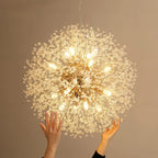 Modern Dandelion LED Lighting Pendant Lights Living Room Dining Room Bedroom pendant Lights Starry Fireball Lighting Fixtures