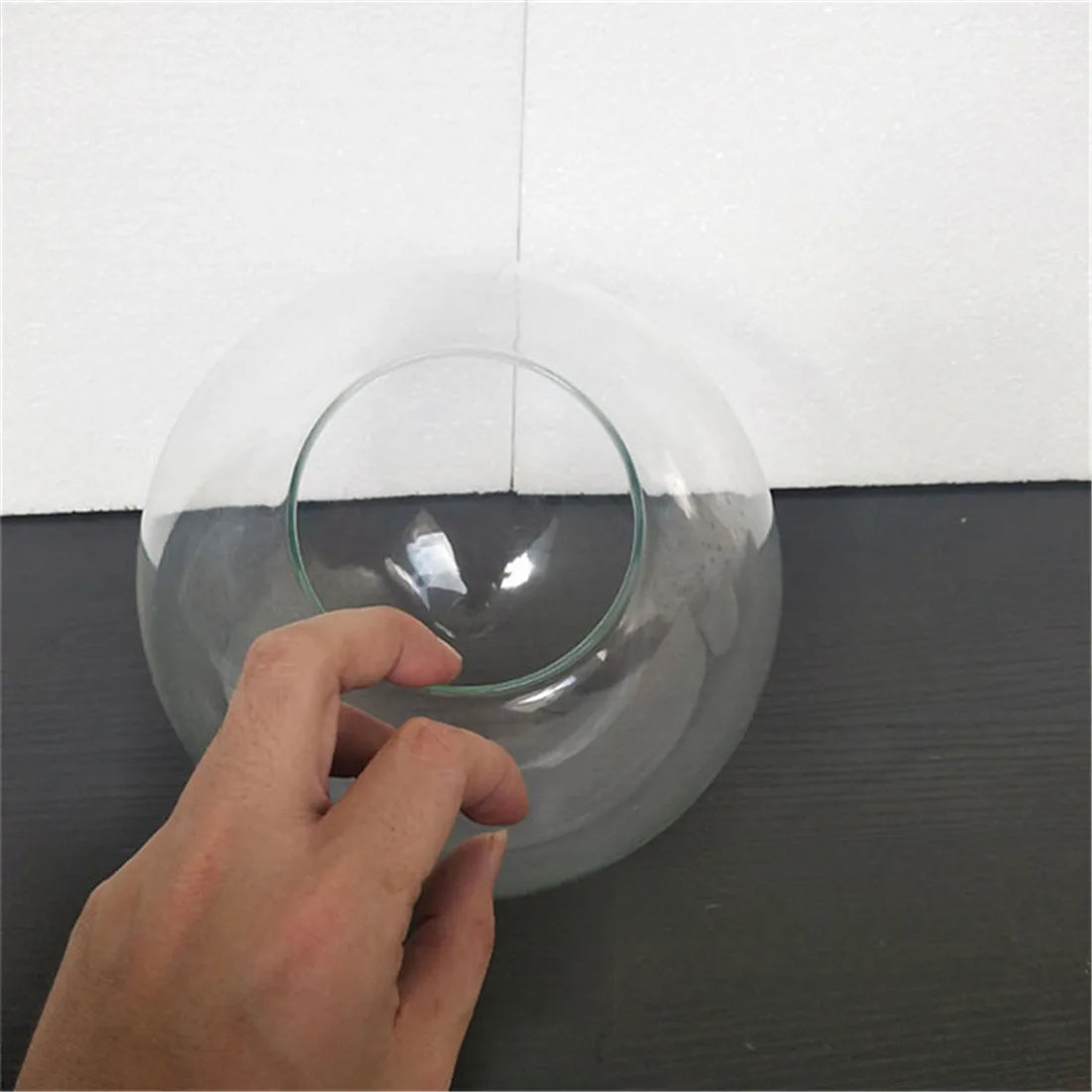غطاء مصباح زجاجي شفاف DecorBites™ بديل غطاء إضاءة دائري - من 13 سم إلى 25 سم