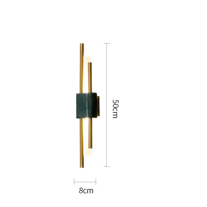 DecorBites™ Light Luxury Wall Lamp for Living Room Hotel Bedroom Aisle - Minimalist Design