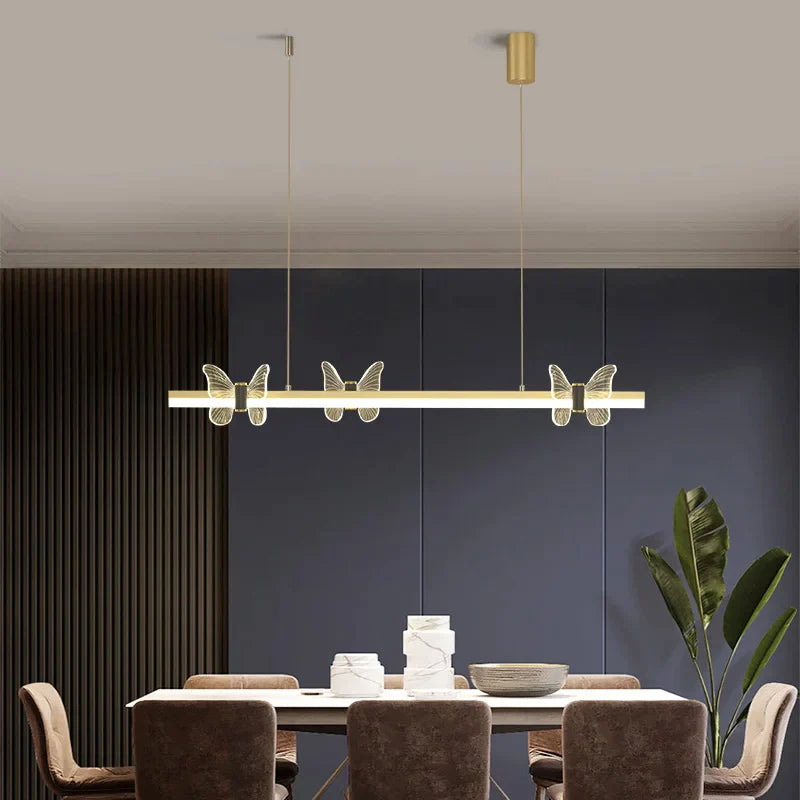 DecorBites™ Elegant Butterfly Flower Chandelier for Dining Room and Kitchen
