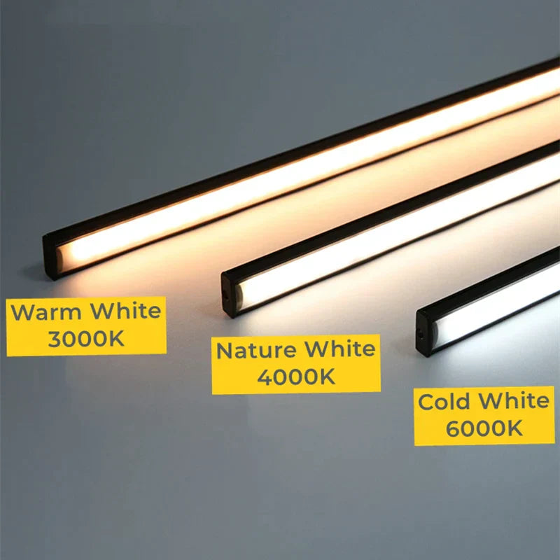 AC220V U-Shape LED Bar Strip Light Aluminum Profiles by DecorBites™ - Under Cabinet Tube Linear Lighting
