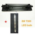 DecorBites™ Industrial Wall Lamp: Black/Silver/Copper 8W LED Bedroom Cafe Sconce