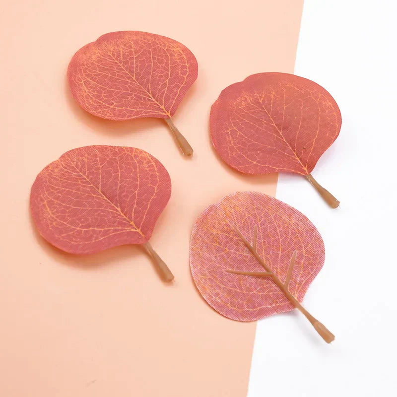 30Pcs Silk Leaf Artificial Plants for Home Decor & DIY Crafts by DecorBites™