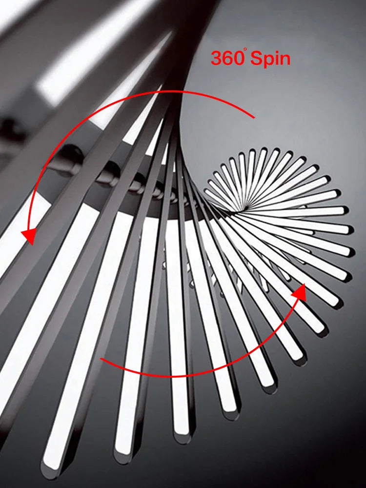 ثريا DecorBites™ Linear Fishbone: إضاءة غرفة الطعام والمكتب وغرفة المعيشة على الطراز الاسكندنافي البسيط