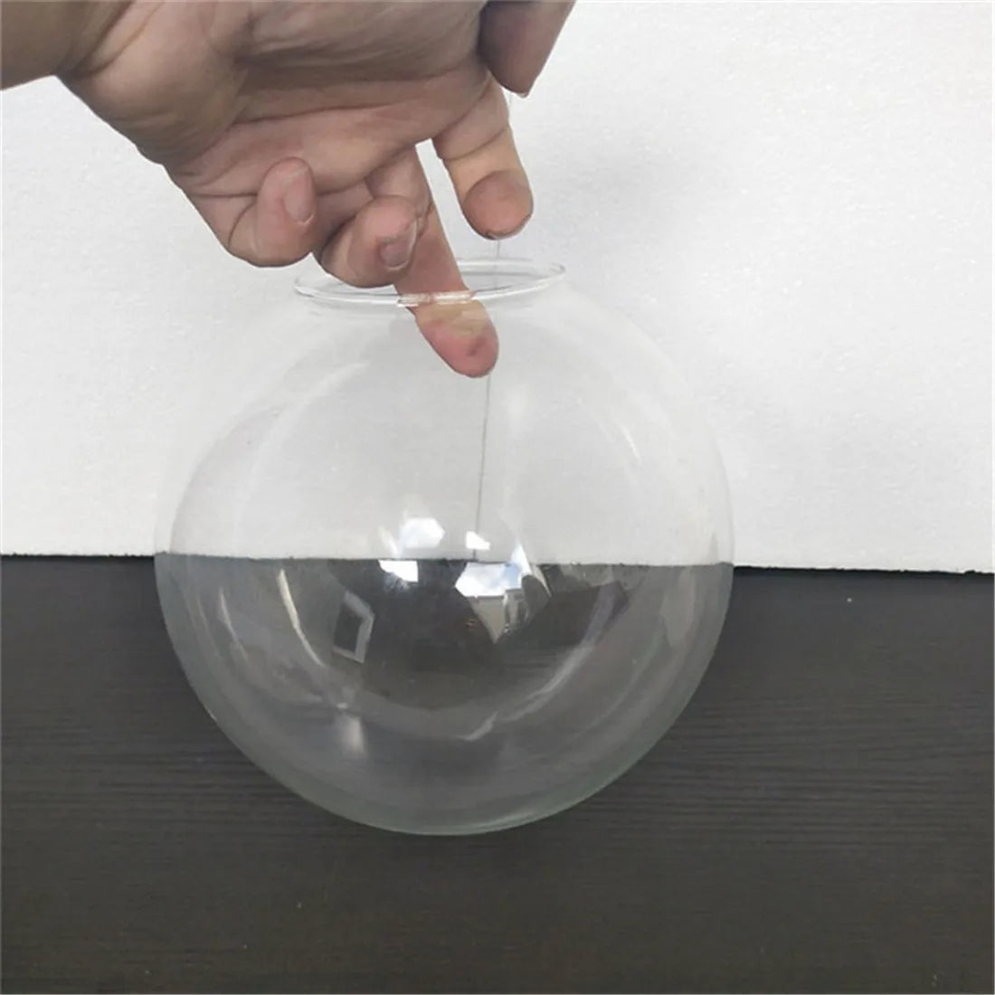 غطاء مصباح زجاجي شفاف DecorBites™ بديل غطاء إضاءة دائري - من 13 سم إلى 25 سم