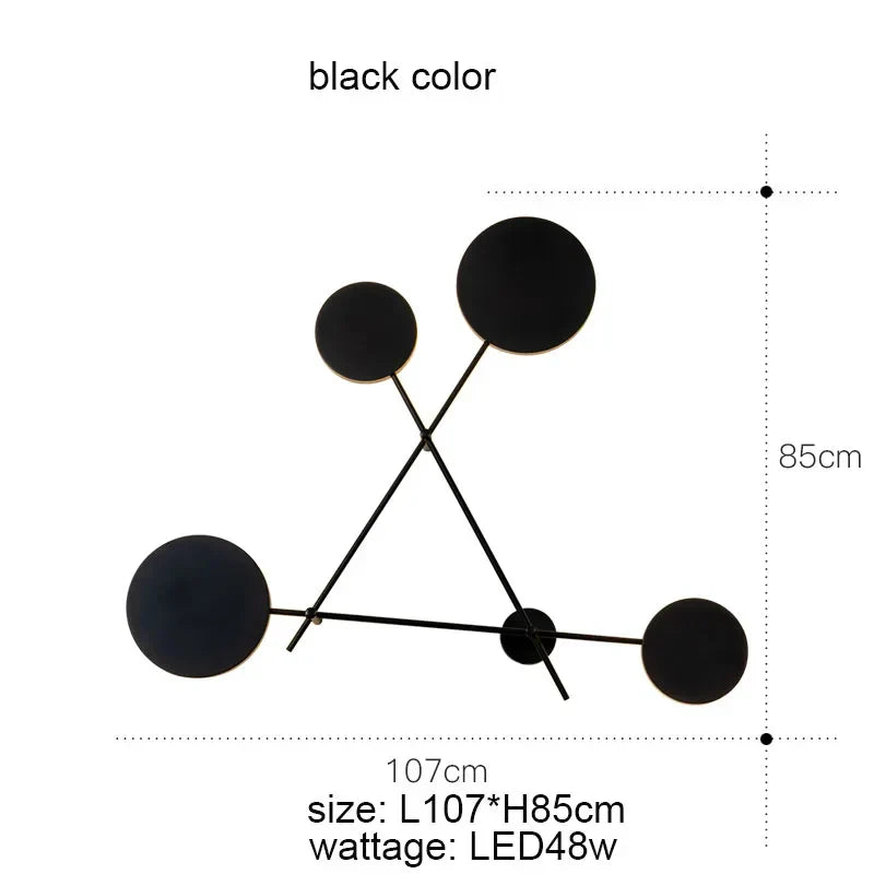 DecorBites™ Adjustable Rotating LED Wall Sconce with Switch, Modern Stair Hallway Fixture