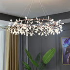 Nordic Firefly Branch Pendant Light in Rose Gold or Black