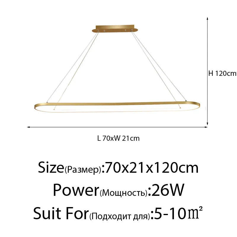 DecorBites™ Iron Dining Chandelier Ceiling Lamp for Home Kitchen Office Indoor Lighting
