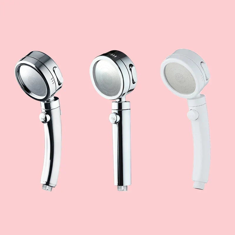 Pommeau de douche haute pression DecorBites™ avec 3 modes de placage et poignée réglable